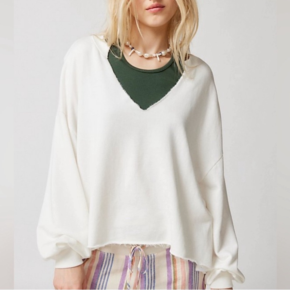 NWOT Out From Under Crop Sweater